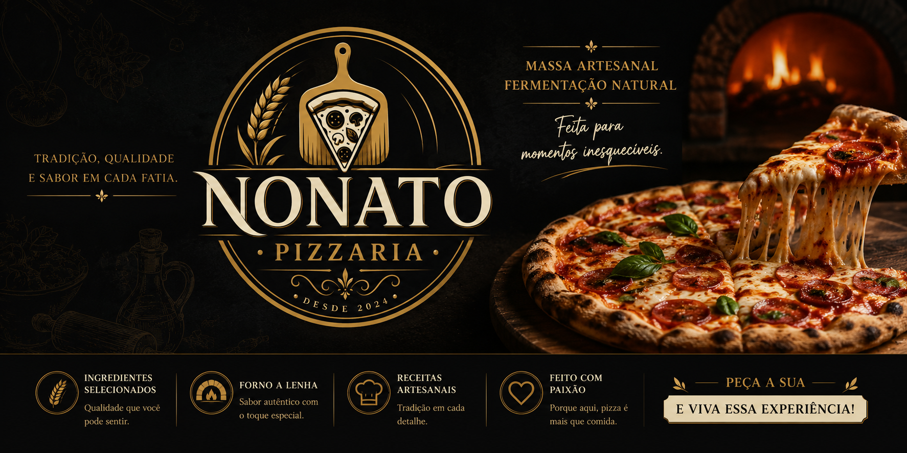 Banner Nonato Pizzaria